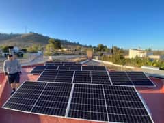 Solar system installer